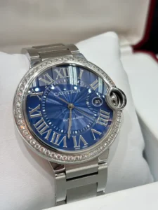 Cartier Ballon Bleu Diamond Set