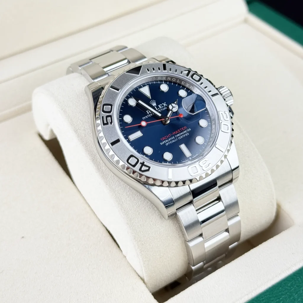 Rolex Yacht Master 40 Blue Dial Oystersteel and Platinum Ref. 126622