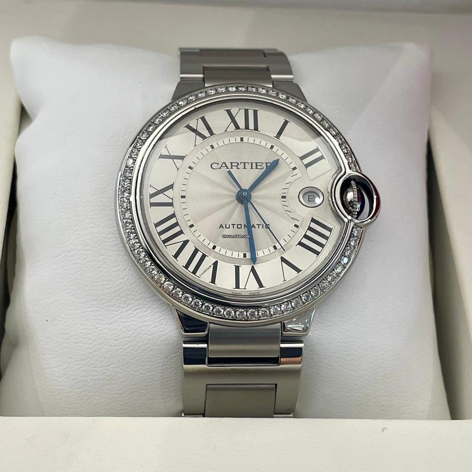 Cartier Ballon Bleu Diamond Set